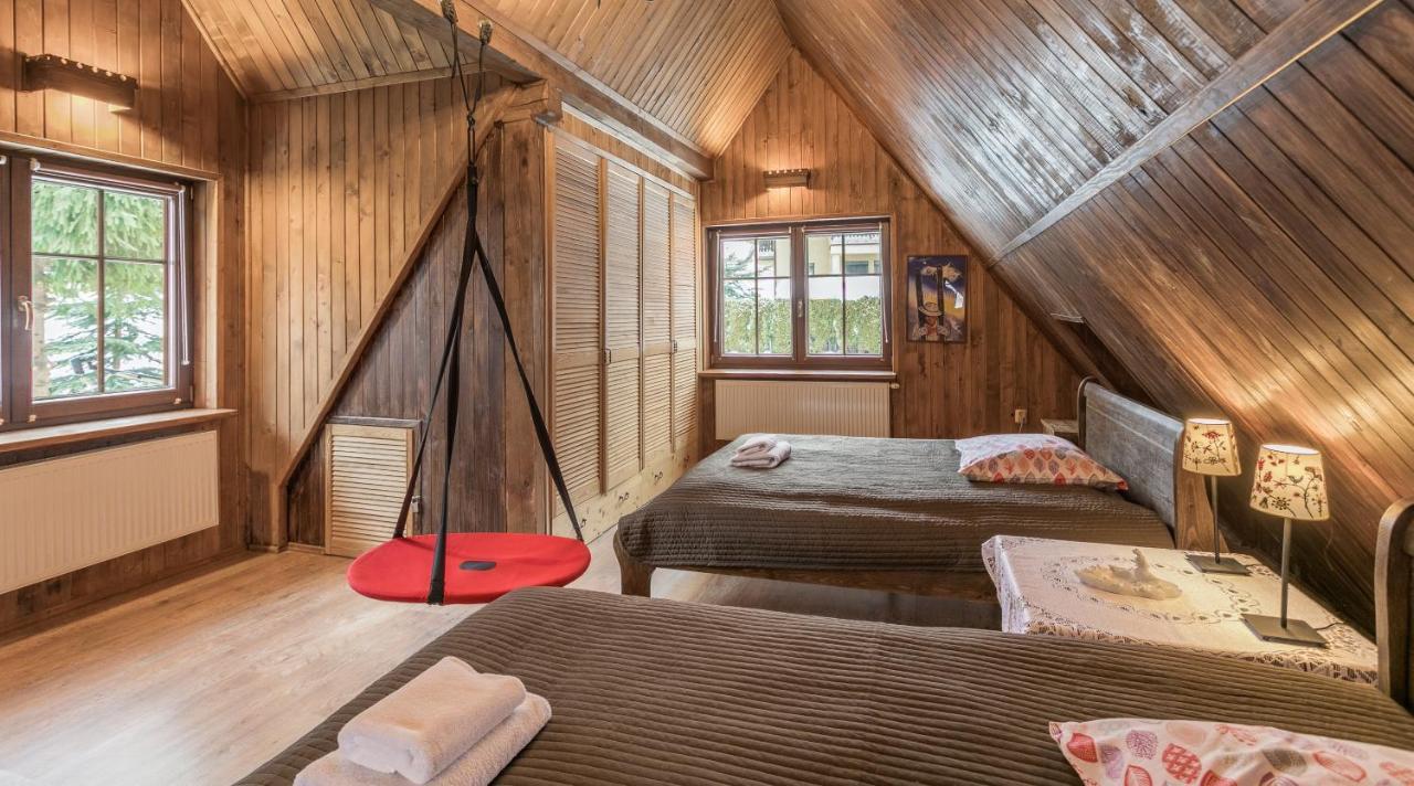 Tatrzański Domek, Sauna, Kominek, Ognisko, Plac Zabaw, 200m2 Domek alpejski
