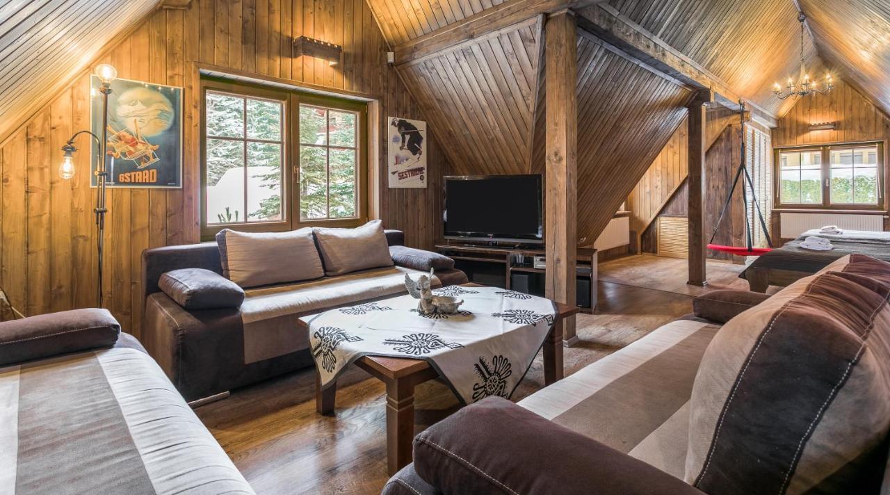 Tatrzański Domek, Sauna, Kominek, Ognisko, Plac Zabaw, 200m2 Domek alpejski Kościelisko
